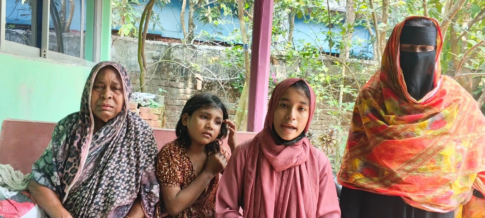 লক্ষ্মীপুরের চর জাঙ্গালিয়ায় ভাড়াটিয়া পরিবারের ওপর হামলা